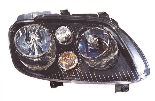 Accéder à la pièce Phare droit H7+H7 [Noir]