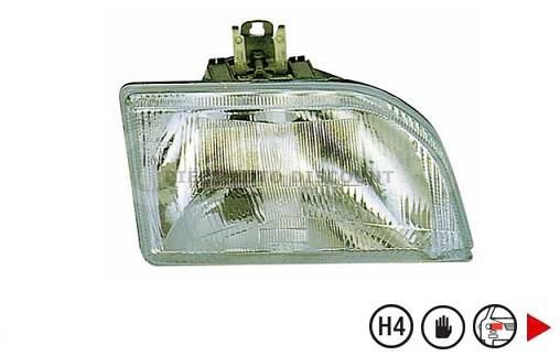 Accéder à la pièce Phare droit H4 