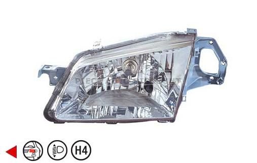 Accéder à la pièce Phare gauche H4 électrique