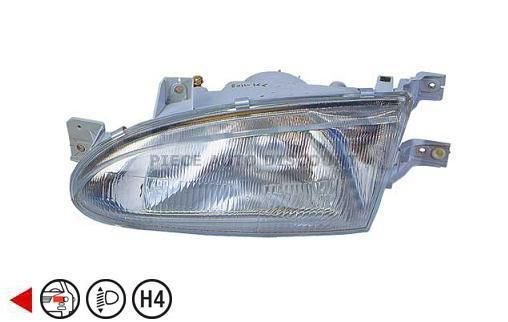 Accéder à la pièce Phare gauche H4 électrique 4/5 P