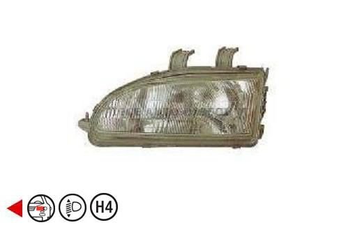 Accéder à la pièce Phare gauche H4 électrique