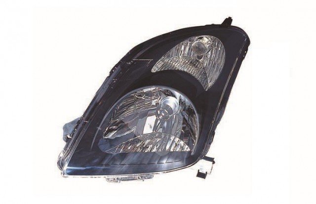 Accéder à la pièce Phare gauche H4 [Noir]