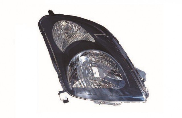 Accéder à la pièce Phare droit H4 [Noir]