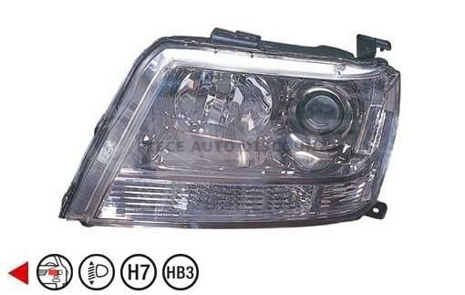 Accéder à la pièce Phare gauche H7+HB3 5ptes