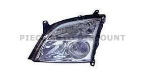 Accéder à la pièce Phare gauche H7+H7  [Chrome]