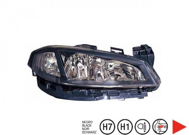 Accéder à la pièce Phare droit H1+H7