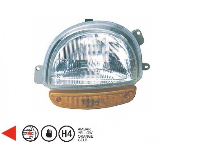 Accéder à la pièce Phare gauche H4