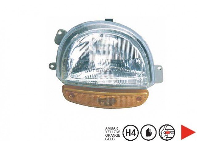 Accéder à la pièce Phare droit H4