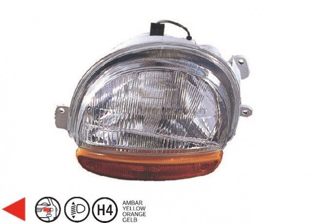 Accéder à la pièce Phare gauche H4 électrique