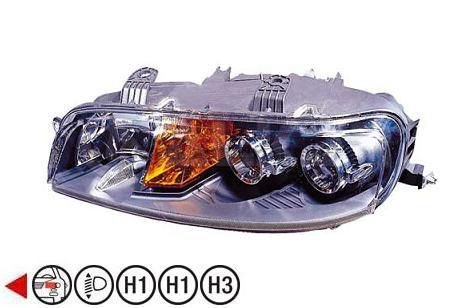 Accéder à la pièce Phare gauche H1+H1+H3 01->