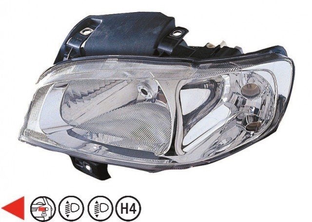 Accéder à la pièce Phare gauche H4