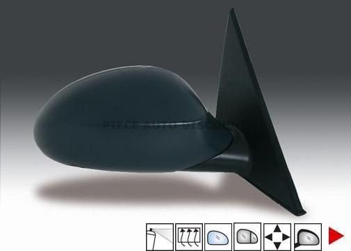 Accéder à la pièce Rétroviseur droit électrique, chauffant à peindre [grand angle]