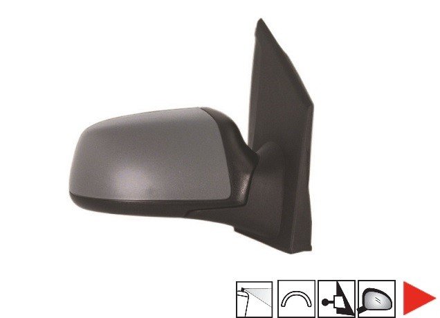 Accéder à la pièce Rétroviseur droit mécanique à peindre