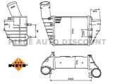 Accéder à la pièce Refroidisseur échangeur air turbo 2.5L Tdi