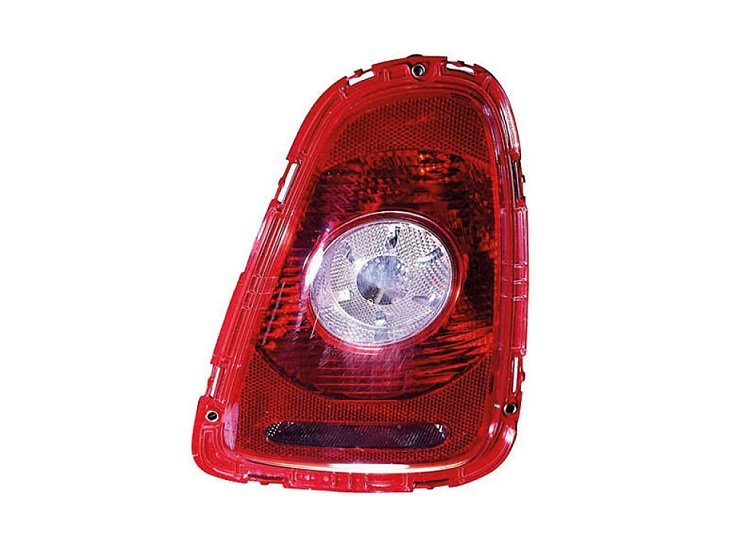 Feu arrière droit Rouge - Blanc