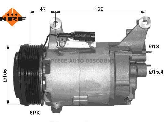 Accéder à la pièce Compresseur de climatisation 1.6L