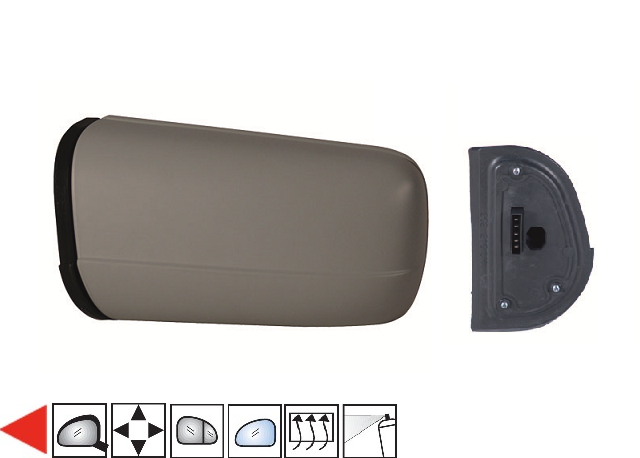 Accéder à la pièce Rétroviseur gauche électrique, asphérique, chauffant, apprêté (depuis 1996)
