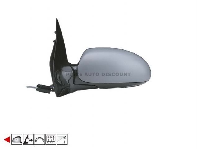 Accéder à la pièce Rétroviseur gauche mécanique, chauffant à peindre