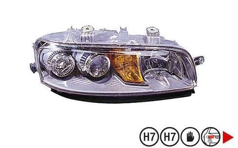 Accéder à la pièce Phare droit H7+H7 ->01