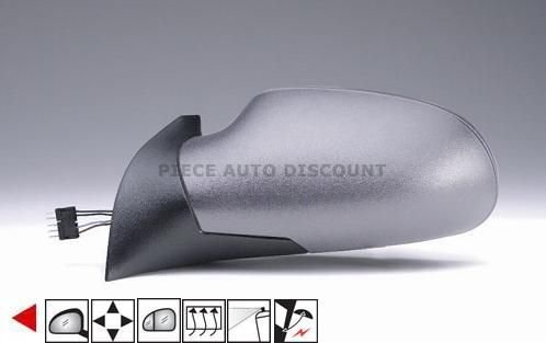 Accéder à la pièce Rétroviseur gauche électrique, chauffant, rabattable à peindre [grand angle]