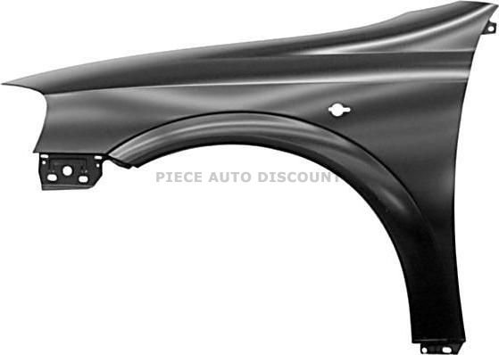 Accéder à la pièce Aile avant gauche