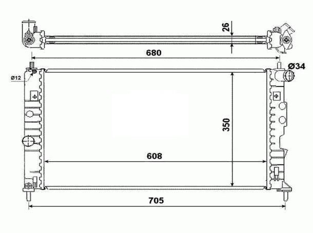 Accéder à la pièce Radiateur de chauffage