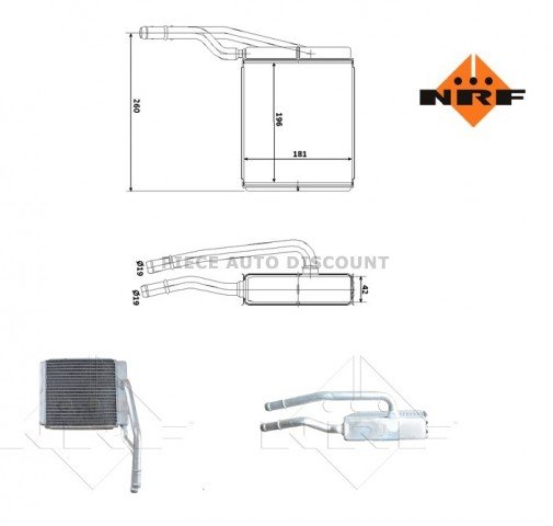 Accéder à la pièce Radiateur de chauffage