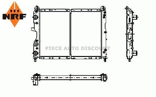 Accéder à la pièce Radiateur 1,7L D/1,9L D-TD