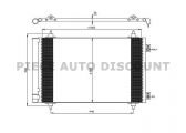 Accéder à la pièce Condenseur de climatisation 2.0L Hdi