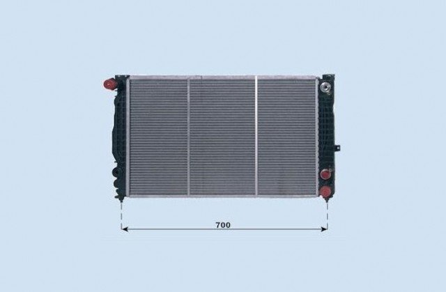 Accéder à la pièce Radiateur 2.4L - 2.6L - 2.8L - S4 - 2.5L TDI BVA