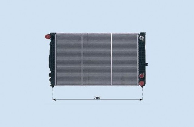 Accéder à la pièce Radiateur 2.4L - 2.7L T - 2.8L BVA