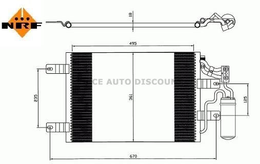 Accéder à la pièce Condenseur de climatisation 1,6L turbo - 1,3L CDTI - 1,7L CDTI