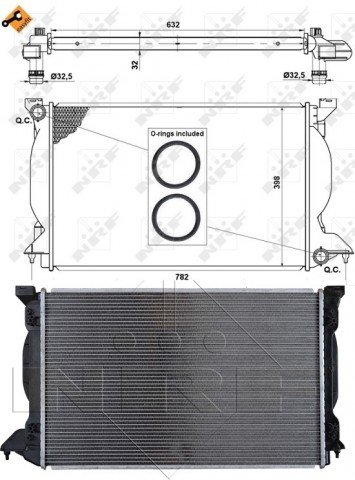 Accéder à la pièce Radiateur 2.5L Tdi