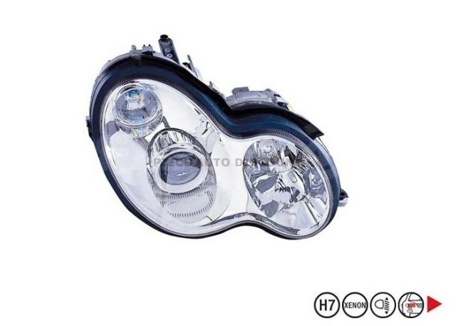 Accéder à la pièce Phare droit D2S+H7