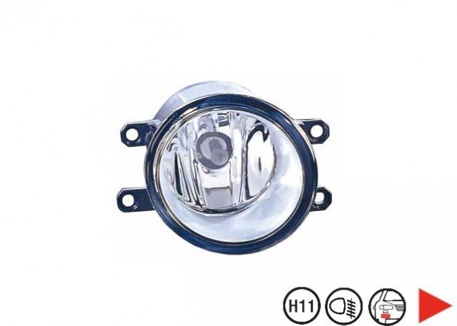 Accéder à la pièce Feu antibrouillard droit H11