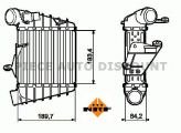 Accéder à la pièce Refroidisseur échangeur air turbo 1.4L TDI - 1.9L TDI