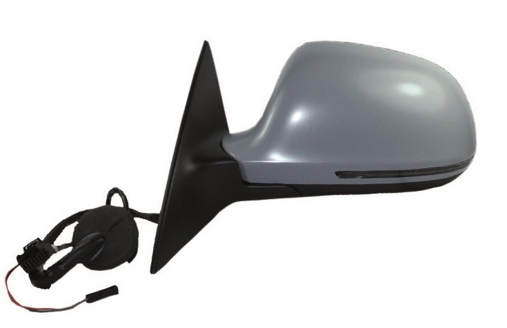 Accéder à la pièce Rétroviseur gauche électrique, chauffant, rabattable à peindre + feu + mémoire + side [grand angle]