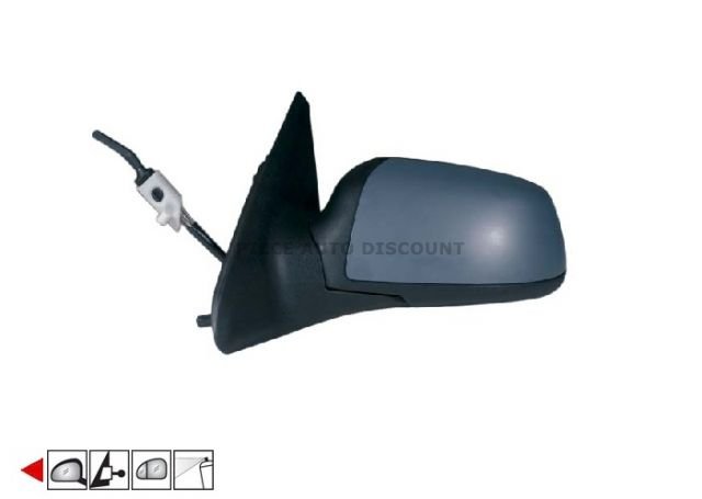 Accéder à la pièce Rétroviseur gauche mécanique à peindre 