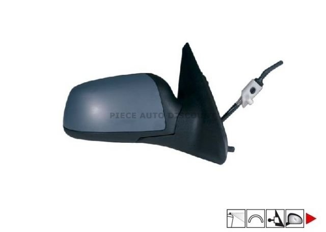 Accéder à la pièce Rétroviseur droit mécanique à peindre