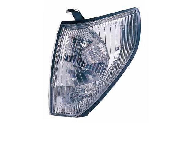 Accéder à la pièce Feu avant gauche blanc 01->