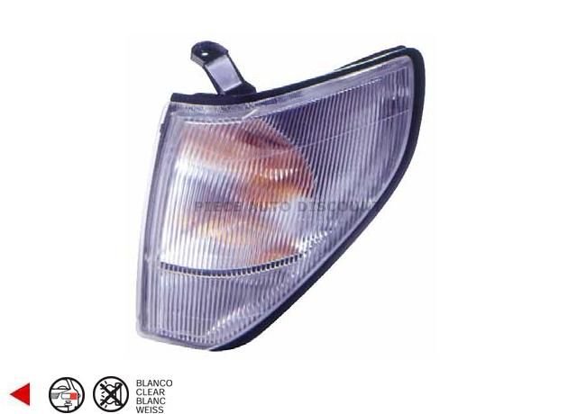 Accéder à la pièce Feu avant gauche blanc