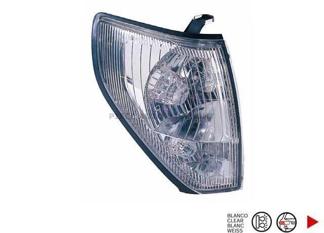 Accéder à la pièce Feu avant droit blanc 01->