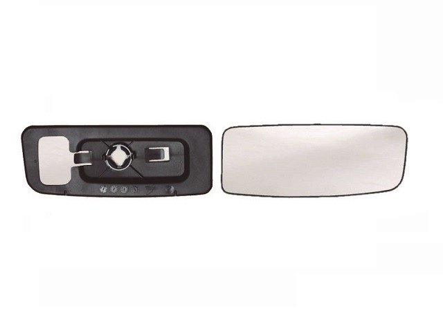 Glace + support rond rétroviseur droit [petite] [grand angle]