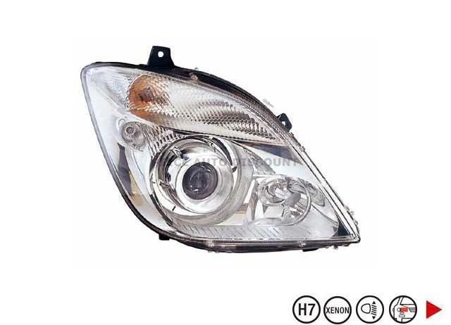 Accéder à la pièce Phare droit H7+Xénon