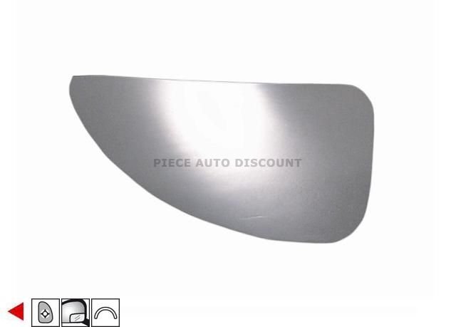 Accéder à la pièce Glace + support rétroviseur gauche [Petite]