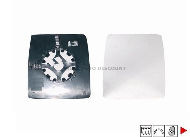 Accéder à la pièce Glace + support rétroviseur droit chauffant