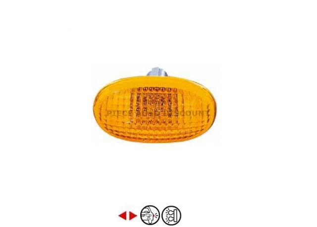 Accéder à la pièce Feu répétiteur aile avant orange Accéder à la pièce Feu répétiteur aile avant orange