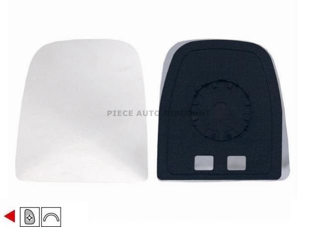 Accéder à la pièce Glace + support rétroviseur gauche [grande]