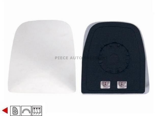 Accéder à la pièce Glace + support rétroviseur gauche chauffant [grande]