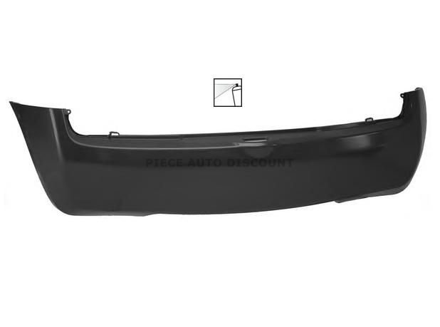 Accéder à la pièce Pare-chocs arrière à peindre